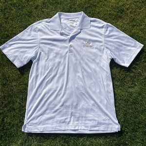 Vintage Mercedes Benz white polo sz L